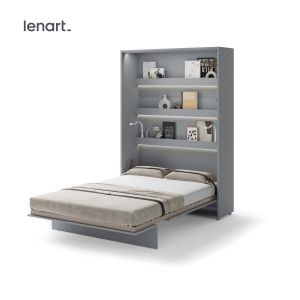Półkotapczan Lenart BED CONCEPT BC-01 pionowy 140 szary