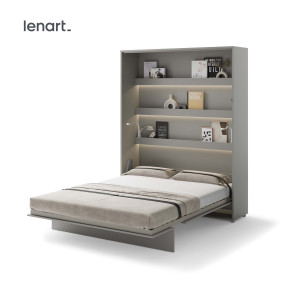 Półkotapczan Lenart BED CONCEPT BC-12 pionowy 160 szary