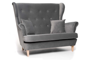 Sofa 2 osobowa w stylu skandynawskim