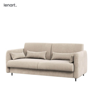 BED CONCEPT BC-18 - Sofa 140 do BC-01 - beżowy/front kaszmir