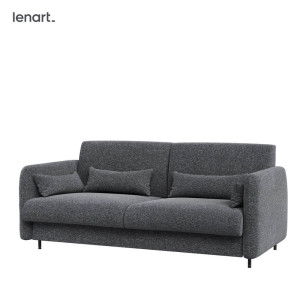 BED CONCEPT BC-18 - Sofa 140 do BC-01 - grafit/front kaszmir