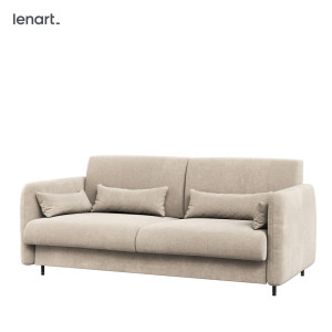 BED CONCEPT BC-19 - Sofa 160 do BC-12 - beżowy/front kaszmir