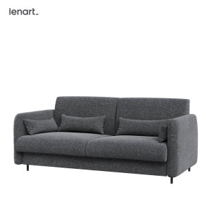 BED CONCEPT BC-19 - Sofa 160 do BC-12 - grafit/front kaszmir