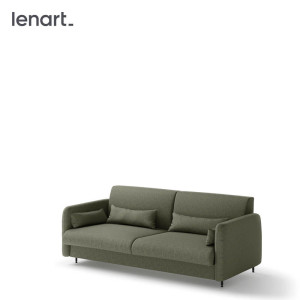 BED CONCEPT BC-19 - Sofa 160 do BC-12 - zielony/front kaszmir