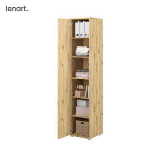 BED CONCEPT BC-21 - szafa 1d - dąb artisan