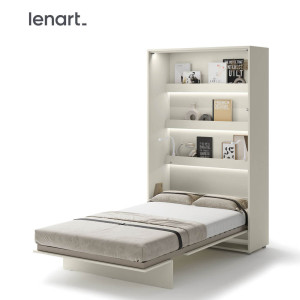 BED CONCEPT BC-02 - półkotapczan pionowy 120 - kaszmir