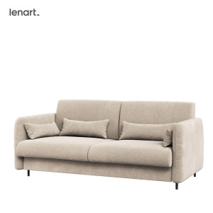 BED CONCEPT BC-35 - Sofa 180 do BC-13 - beżowy/front biały