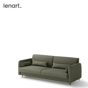BED CONCEPT BC-35 - Sofa 180 do BC-13 - zielony/front biały