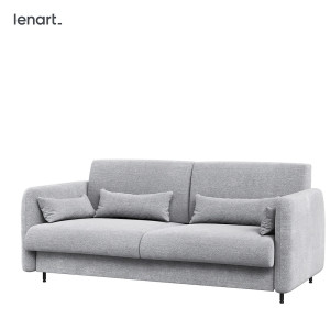 BED CONCEPT BC-35 - Sofa 180 do BC-13 - szary/front szary