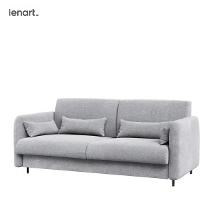 BED CONCEPT BC-35 - Sofa 180 do BC-13 - szary/front biały