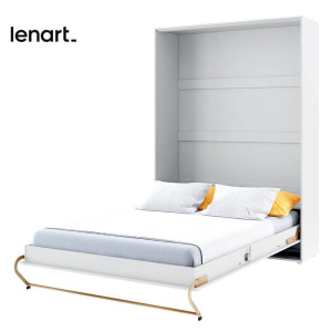 CONCEPT PRO CP-01(v.2) - półkotapczan pionowy pod materac 140x200 - biały