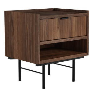 Stolik nocny EDISON | Warmia Walnut