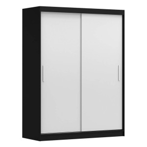 Szafa VISTA 04 | 150| Czarny, Biały