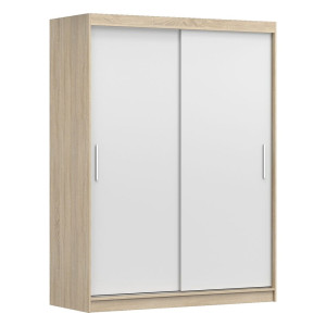 Szafa VISTA 04 | 150| Dąb sonoma, Biały
