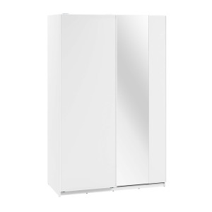Szafa przesuwna z lustrem MAXI MX-02 | 150 | Biały