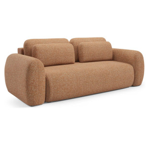 Sofa z funkcją spania i pojemnikiem FALCO | Tkanina Puente | Kolor do wyboru