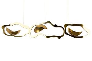 MOOSEE lampa wisząca CHAIN złota