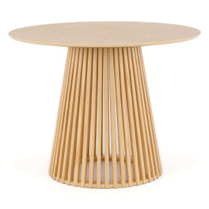 Stół okrągły 120cm YY5940 naturalny dąb | OUTLET