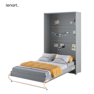 CONCEPT PRO CP-02 - półkotapczan pionowy pod materac 120x200 - szary