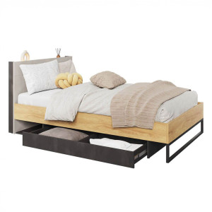 Łóżko z pojemnikiem TEEN FLEX TF-17 | 120x200