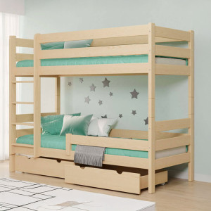 Łóżko piętrowe GAGATEK LUX | 90x200 | Kolor do wyboru