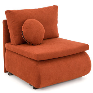 Sofa z funkcją spania PETITE | 90 | Tapicerowany tył | Poduszka w zestawie | Curio 55 | SZYBKA WYSYŁKA
