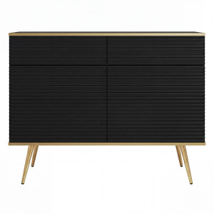 Komoda ORO MDF KSZ-107 | ORO | Czarny