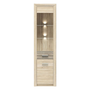 Witryna CASTEL 04/S sonoma jasna/truflowa