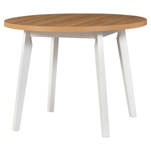 Stół Okrągły drewniany rozkładany OSLO 3L / laminat 100/130
