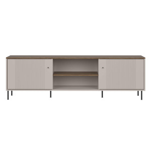 Szafka RTV TIRAMISU 2D | Cashmere/Oak Antico