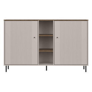 Komoda TIRAMISU 2D | Cashmere/Oak Antico