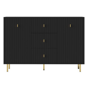 Komoda PIANO 2D3S | Czarna
