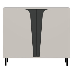 Komoda ASTORIX 2D | Cashmere/Graphite