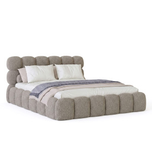 Łóżko tapicerowane z pojemnikiem SFG0201P | 180x200 | Boucle | Quelle 5 | SZYBKA WYSYŁKA