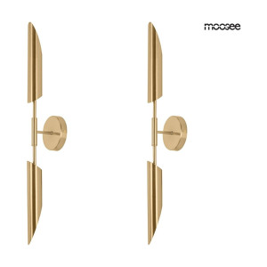 MOOSEE zestaw 2 lamp ściennych LOCCA złoty
