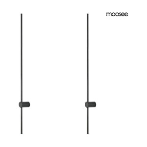 MOOSEE zestaw 2 lamp ściennych OMBRE 120 czarny