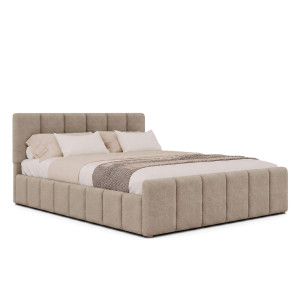 Łóżko tapicerowane z pojemnikiem SFG0166 | 140x200 | Boucle | Quelle 6 | SZYBKA WYSYŁKA