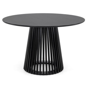 Stół okrągły 90cm YY5940 czarny