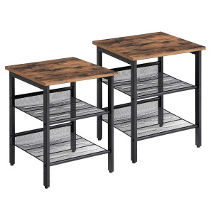 STOLIKI NOCNE LET24X ▪️ 2132 ▪️ RUSTYKALNY BRĄZ 2SZT.
