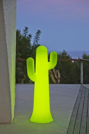 NEW GARDEN lampa ogrodowa PANCHO CABLE limonkowa