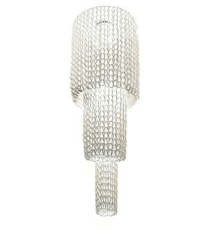 Lampa wisząca CLP-S6 - szkło. stal węglowa