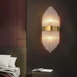 MOOSEE lampa ścienna FLORENS złota