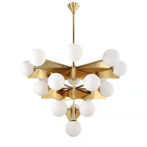 MOOSEE lampa wisząca SOLEI złota