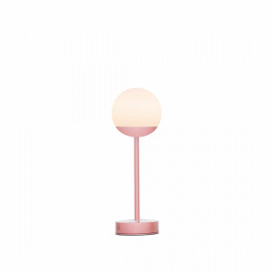 NEW GARDEN lampa stołowa NORAI SLIM 35 BATTERY rose gold