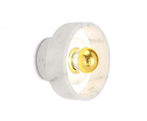 MOOSEE lampa ścienna ARCO biała