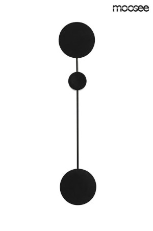 MOOSEE lampa ścienna SHADOW 2 czarna
