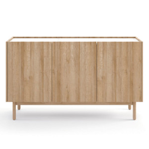 Komoda BOHO K144/83 Dąb riviera złoty / marmur bianco