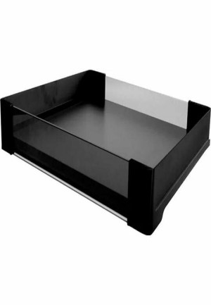 PEKA 15.460.05 CONERO Set H 72 - komplet boków i mocowań do szuflady szklanej/ gł.475 mm/ czarny
