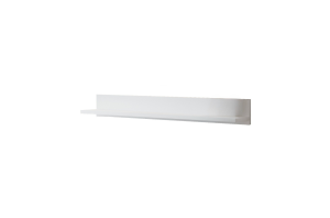 Półka PELLO biała wisząca 60-180 cm