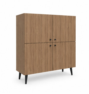 Komoda KEMI orzech select ciemny